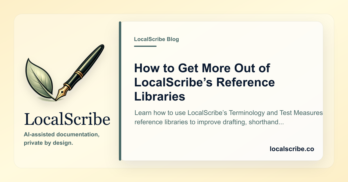How to Get More Out of LocalScribe’s Reference Libraries | LocalScribe Blog